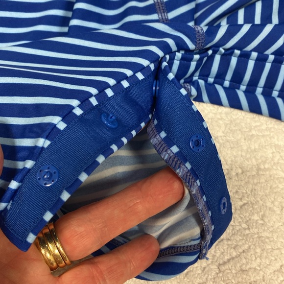 Iplay upf50 one piece zip rash guard swim suit medium 12 m - Picture 5 of 6